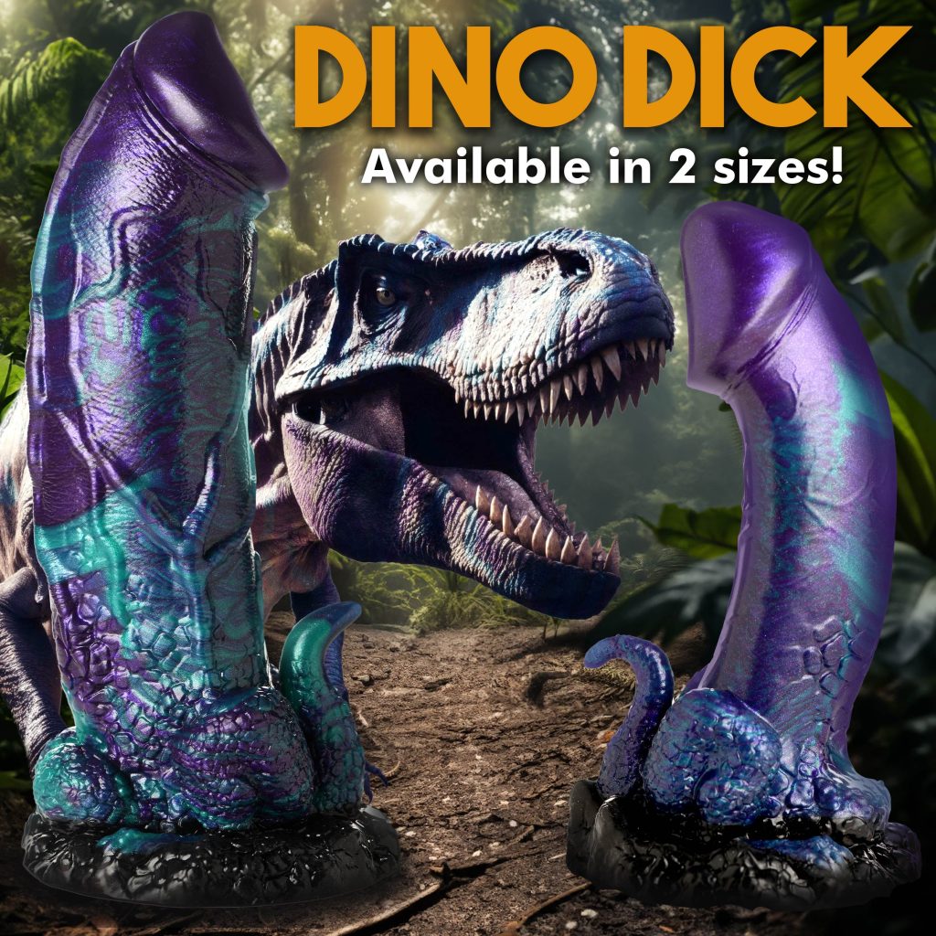 Dino-dick Silicone Dildo - Xl
