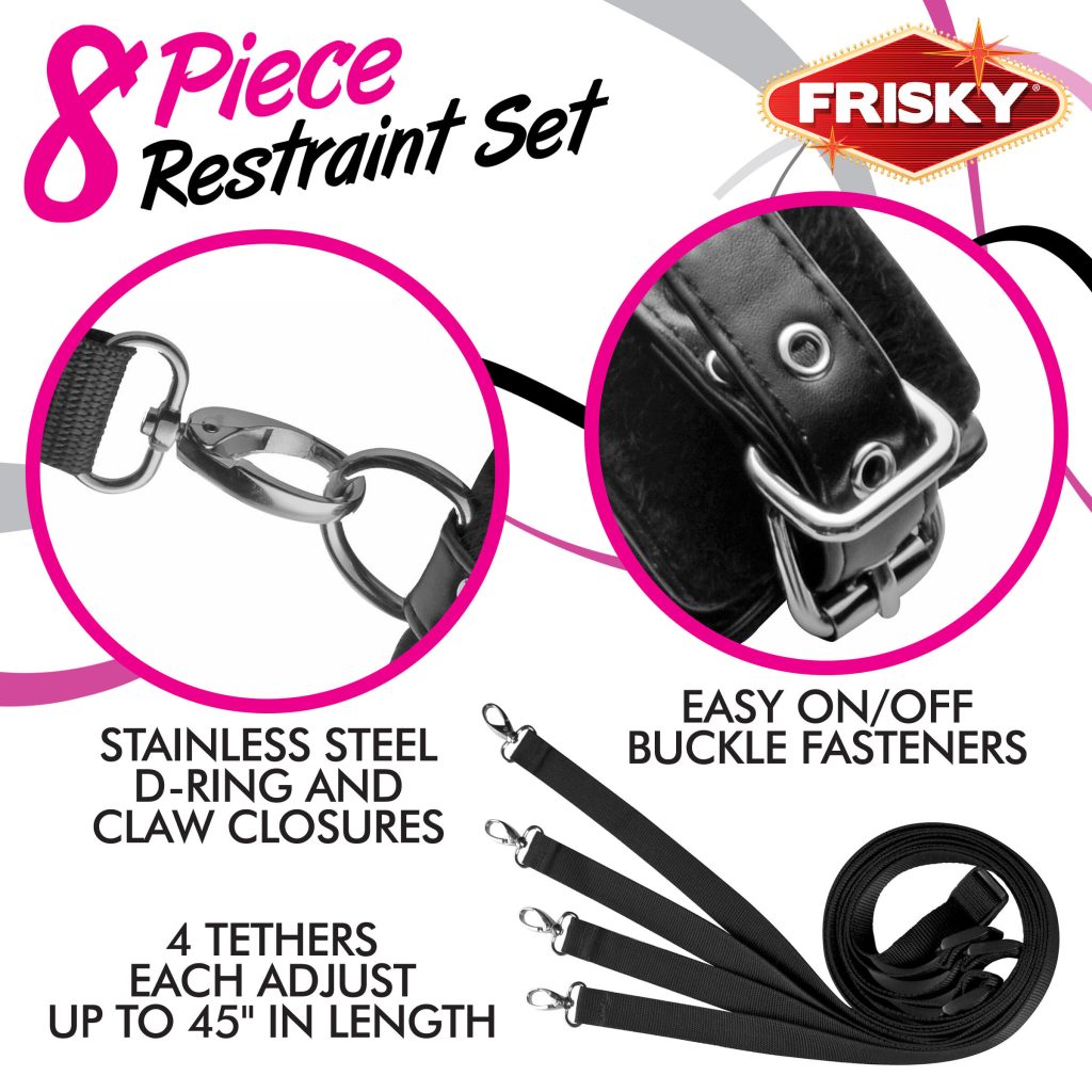 Frisky 8 Piece Restraint Set