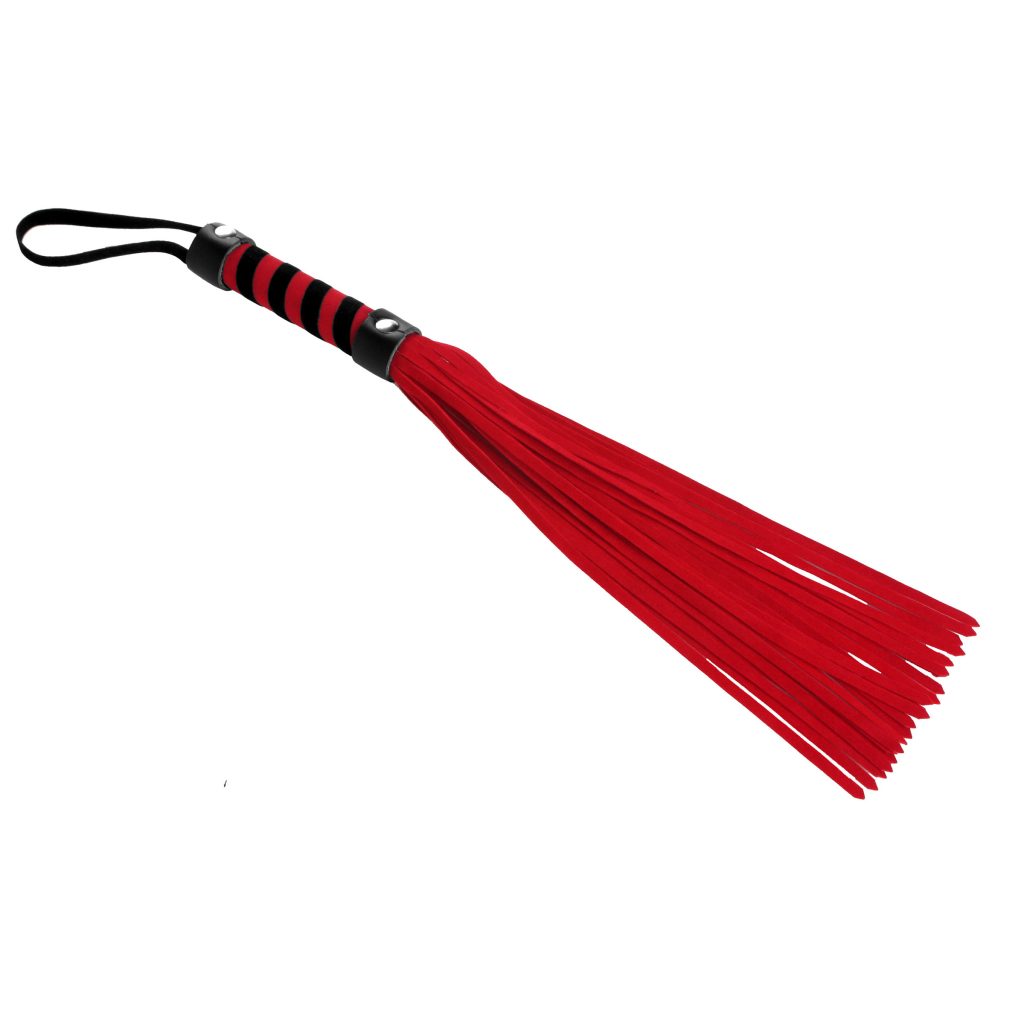 Short Suede Flogger - Red