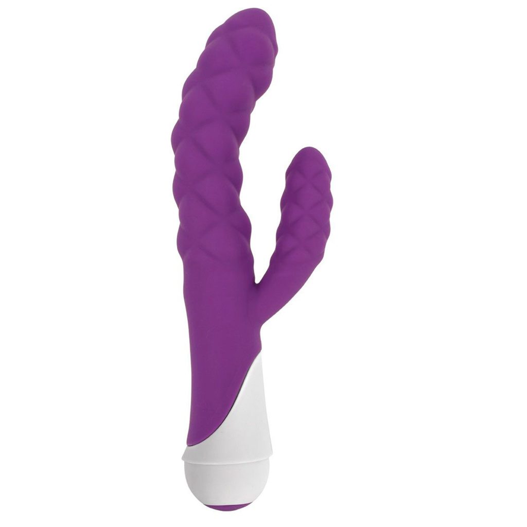 Ellen 20x Silicone Vibrator * Purple