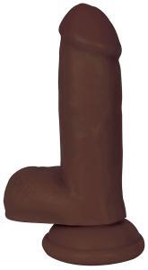 Jock 6 Inch Dong With Balls Brown