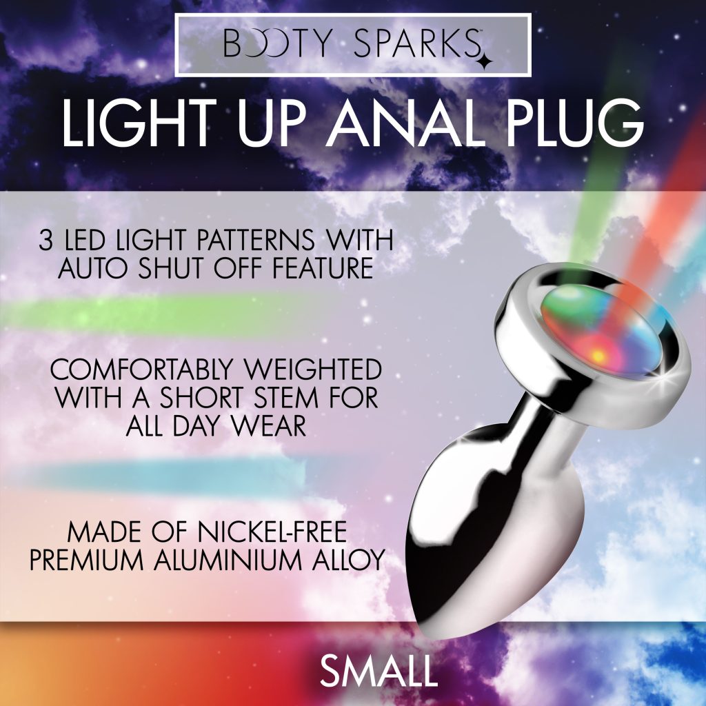 Light Up Anal Plug - Small
