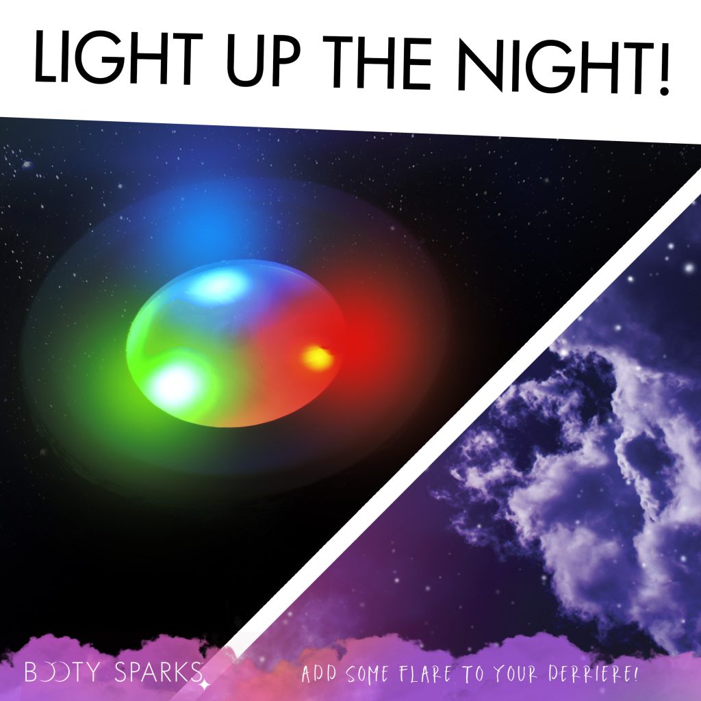 Light Up Anal Plug - Medium