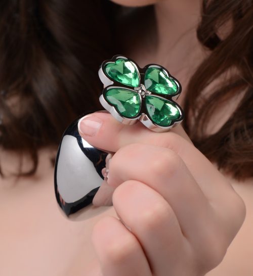 Lucky Clover Gem Anal Plug - Medium