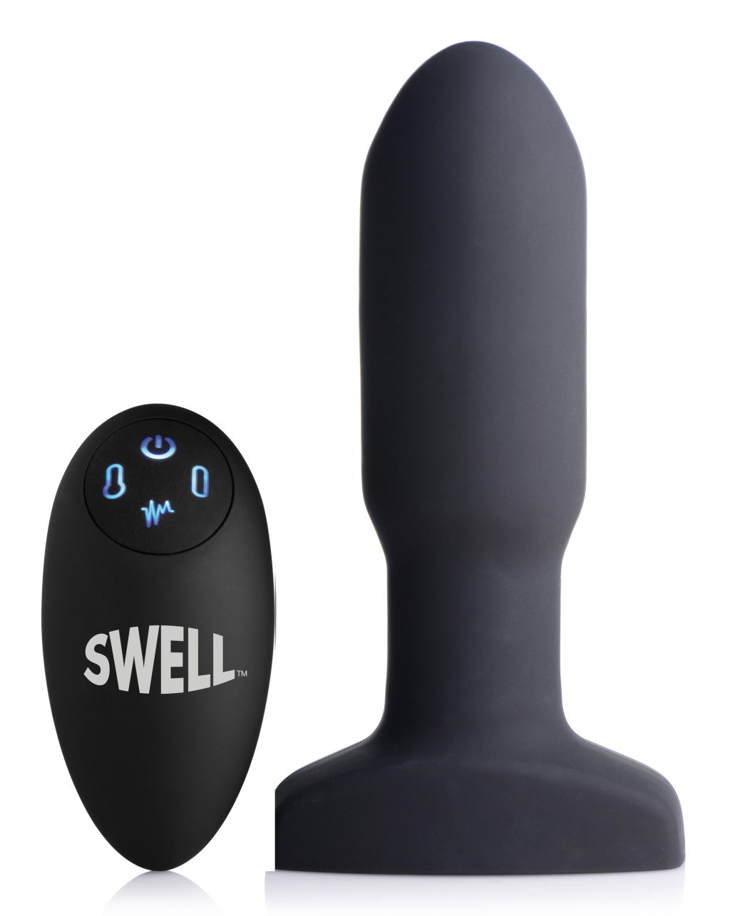 Worlds First Remote Control Inflatable 10x Vibrating Missile Silicone Anal Plug