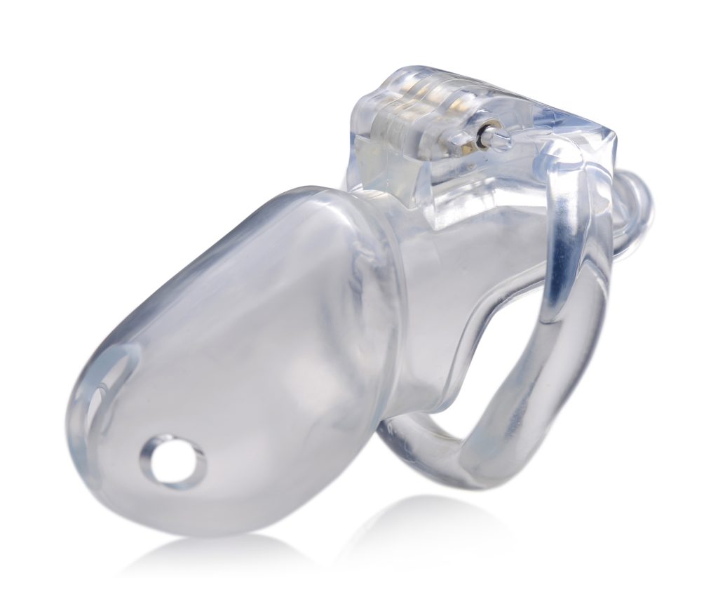 Clear Captor Chastity Cage - Large