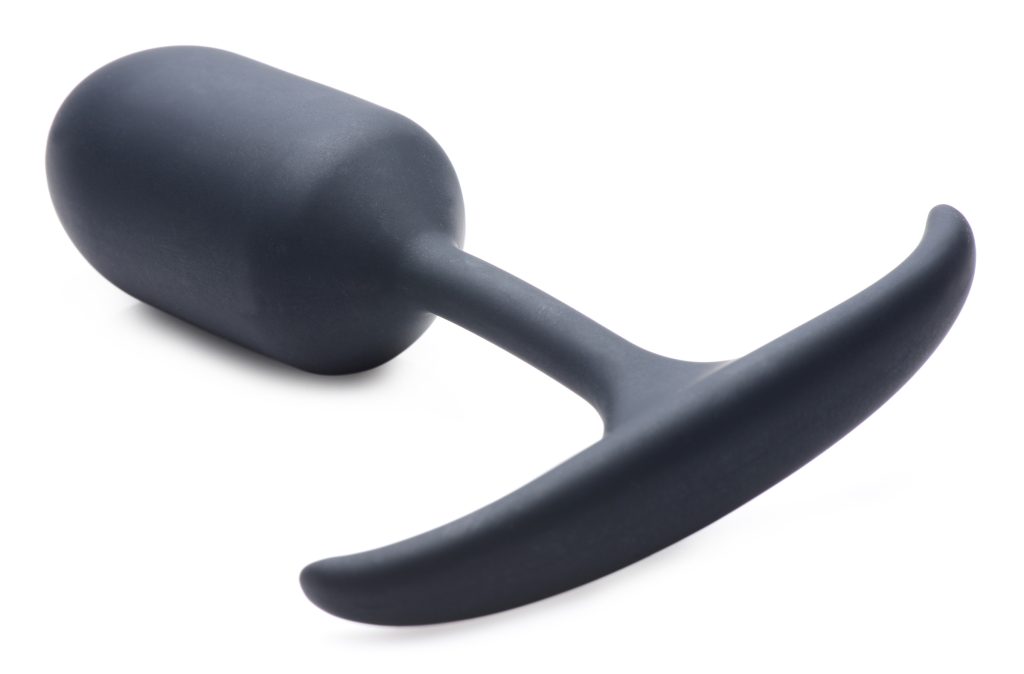 Premium Silicone Weighted Anal Plug - Medium