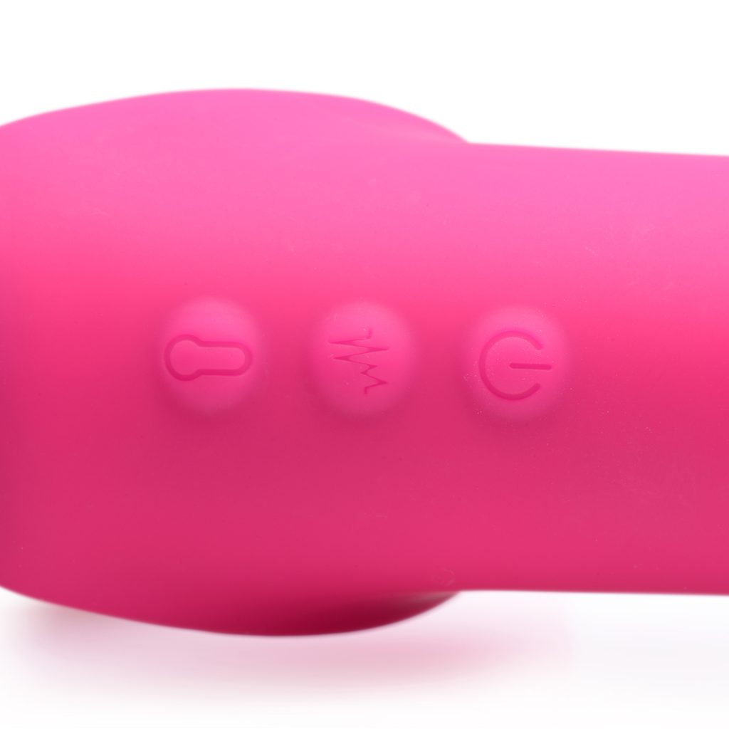 10x Remote Control Ergo-fit G-pulse Inflatable And Vibrating Strapless Strap-on - Pink