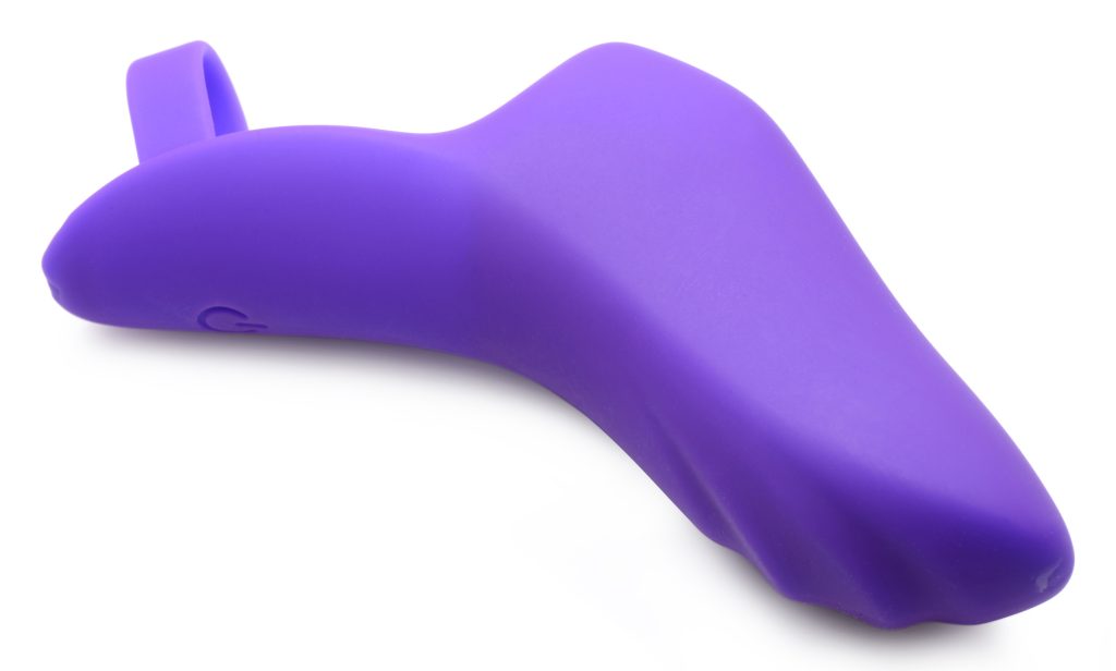 7x Finger Bang Her Pro Silicone Vibrator - Purple