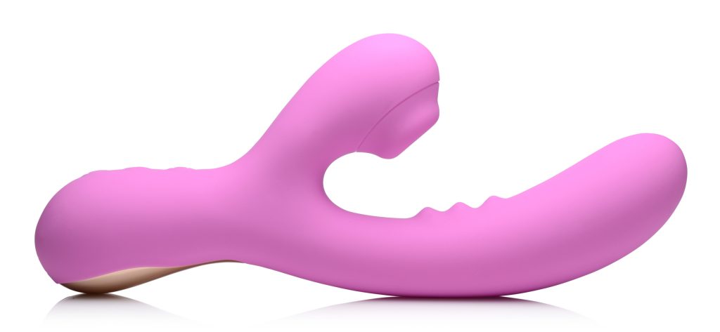 8x Silicone Suction Rabbit - Pink