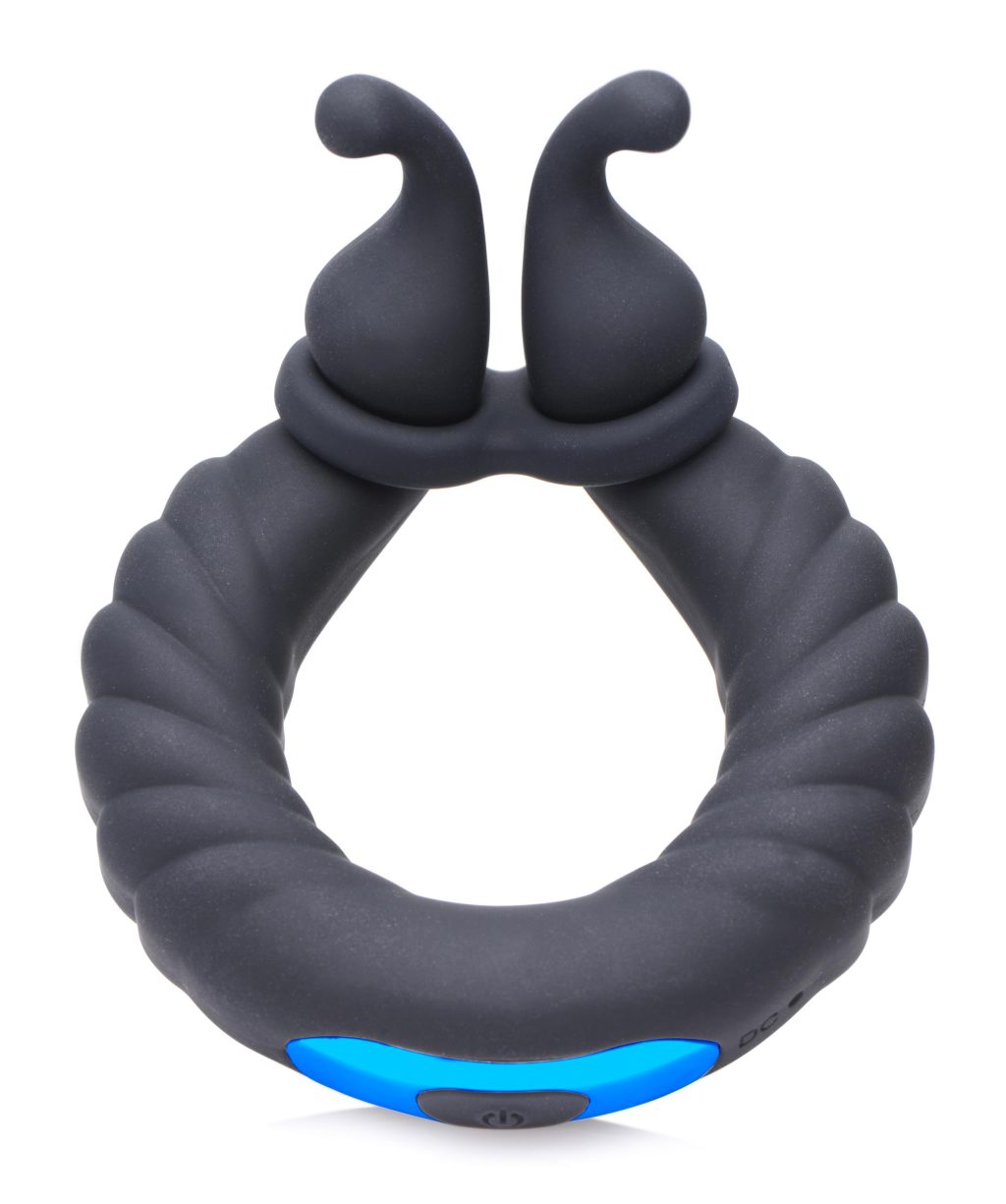 10x Cobra Dual Stimulation Silicone Cock Ring