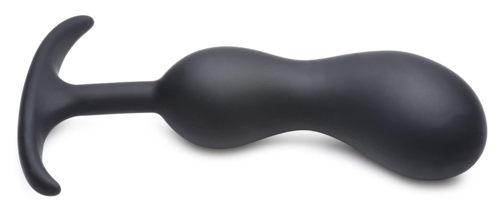 Premium Silicone Weighted Prostate Plug - Large