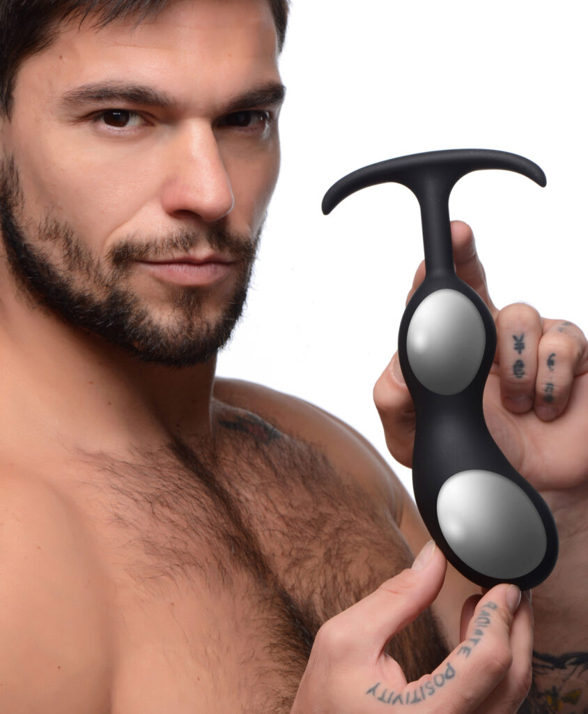 Premium Silicone Weighted Prostate Plug - Xl