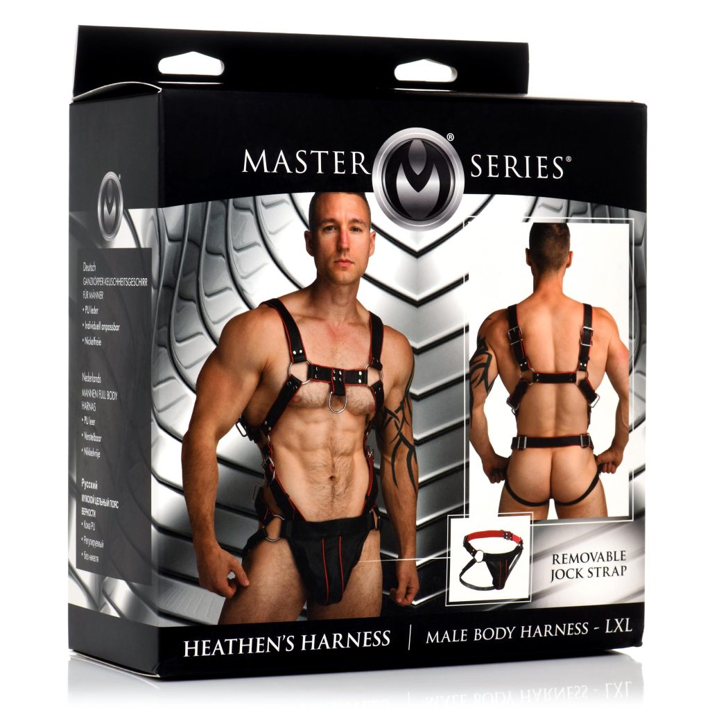 Heathen's Male Body Harness - L/xl