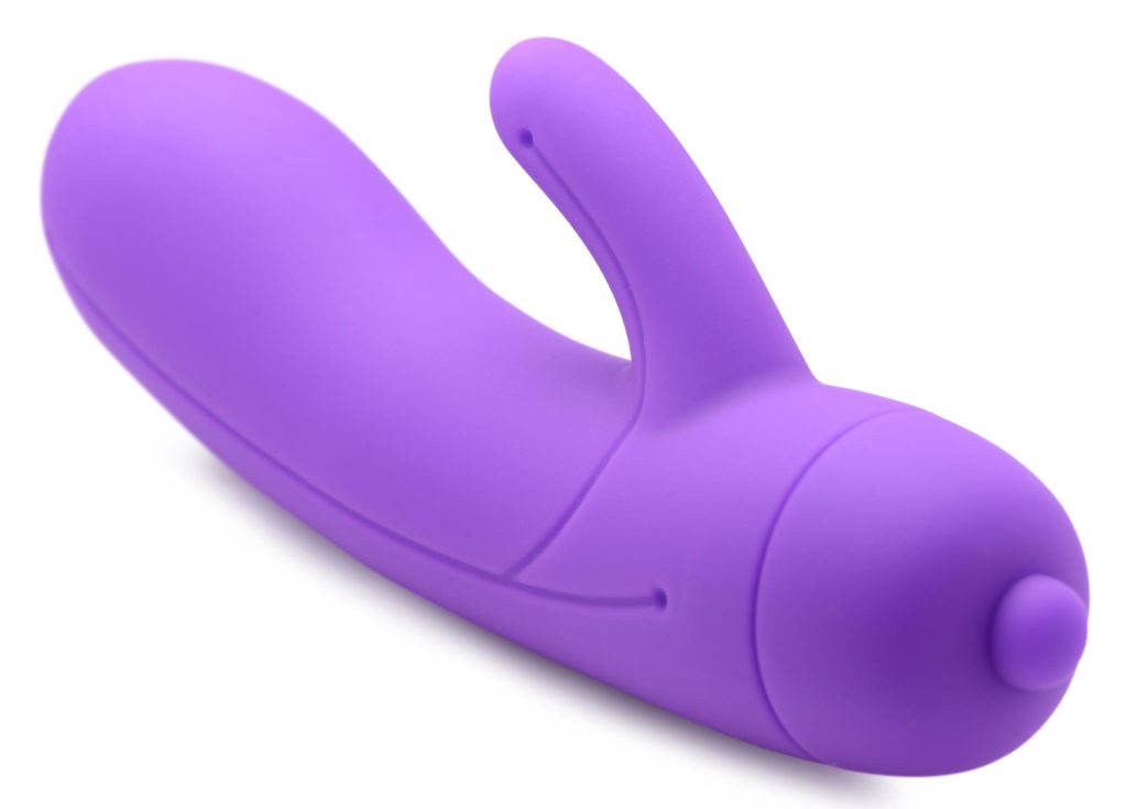 7x Lil Smoothie Mini Silicone Rabbit Vibe - Violet