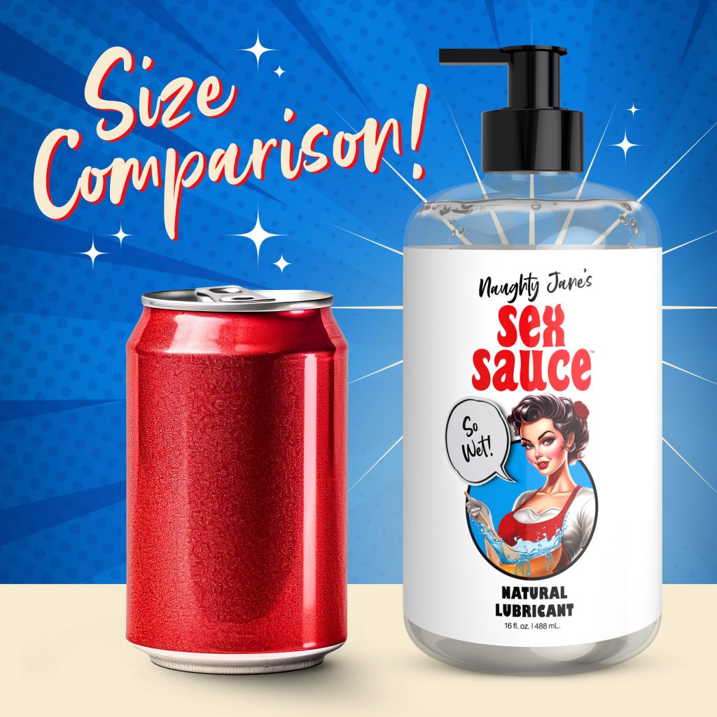 Naughty Jane's Sex Sauce Natural Lubricant - 16oz