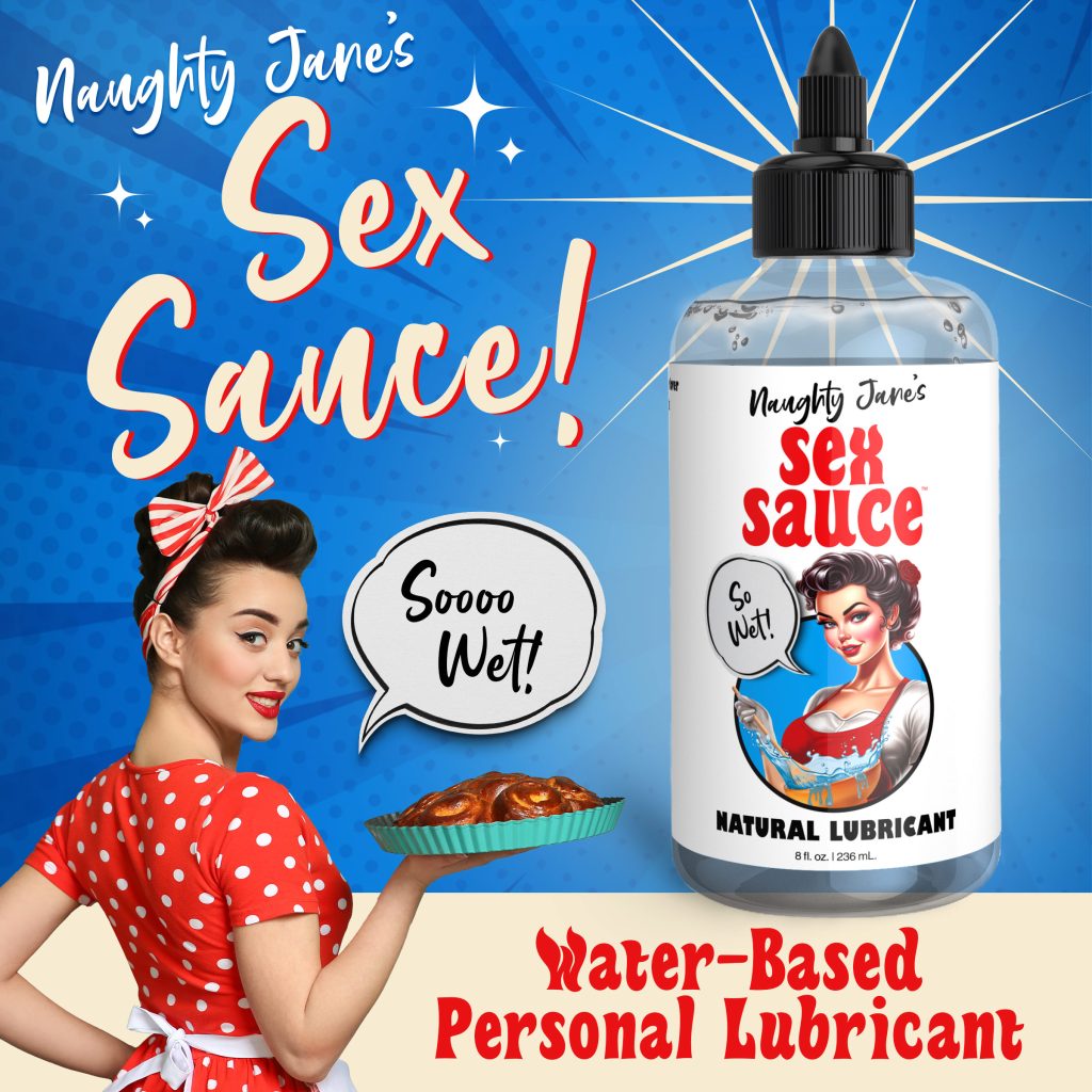 Naughty Jane's Sex Sauce Natural Lubricant - 8oz