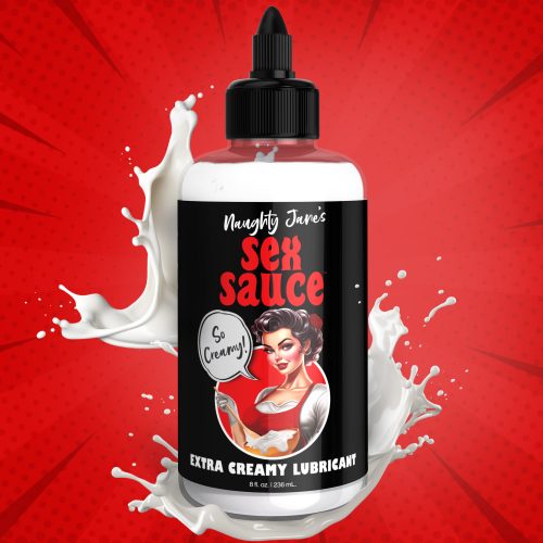 Naughty Jane's Sex Sauce Extra Creamy Lubricant - 8oz