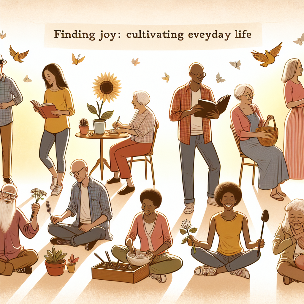 "finding Joy: Cultivating Happiness In Everyday Life"