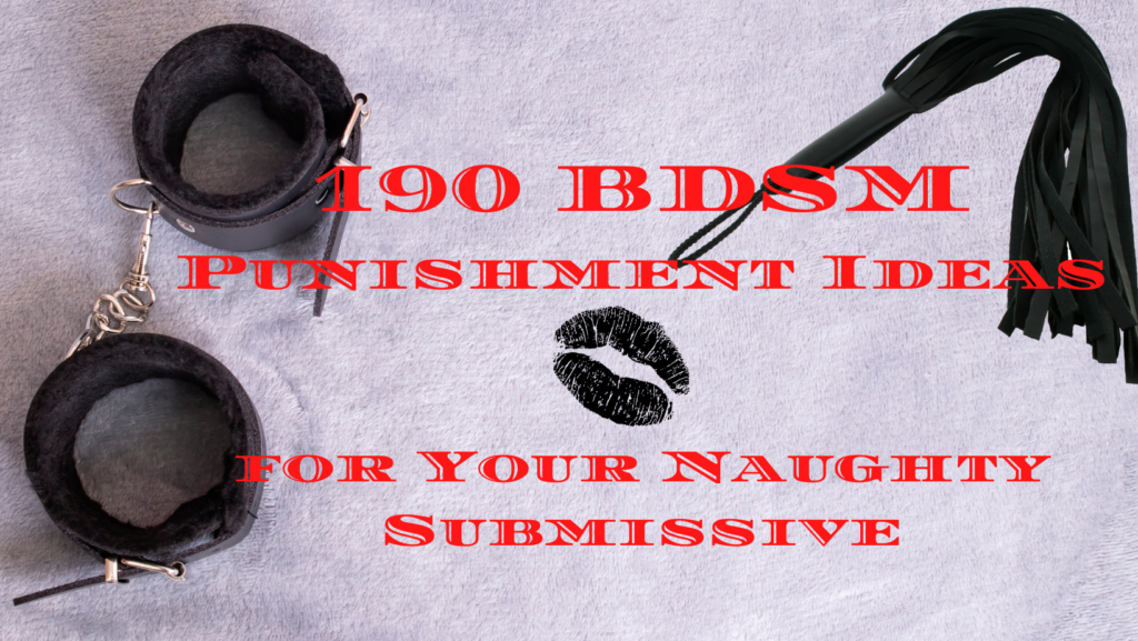 190 Bdsm Punishment Ideas | Bedbible.com