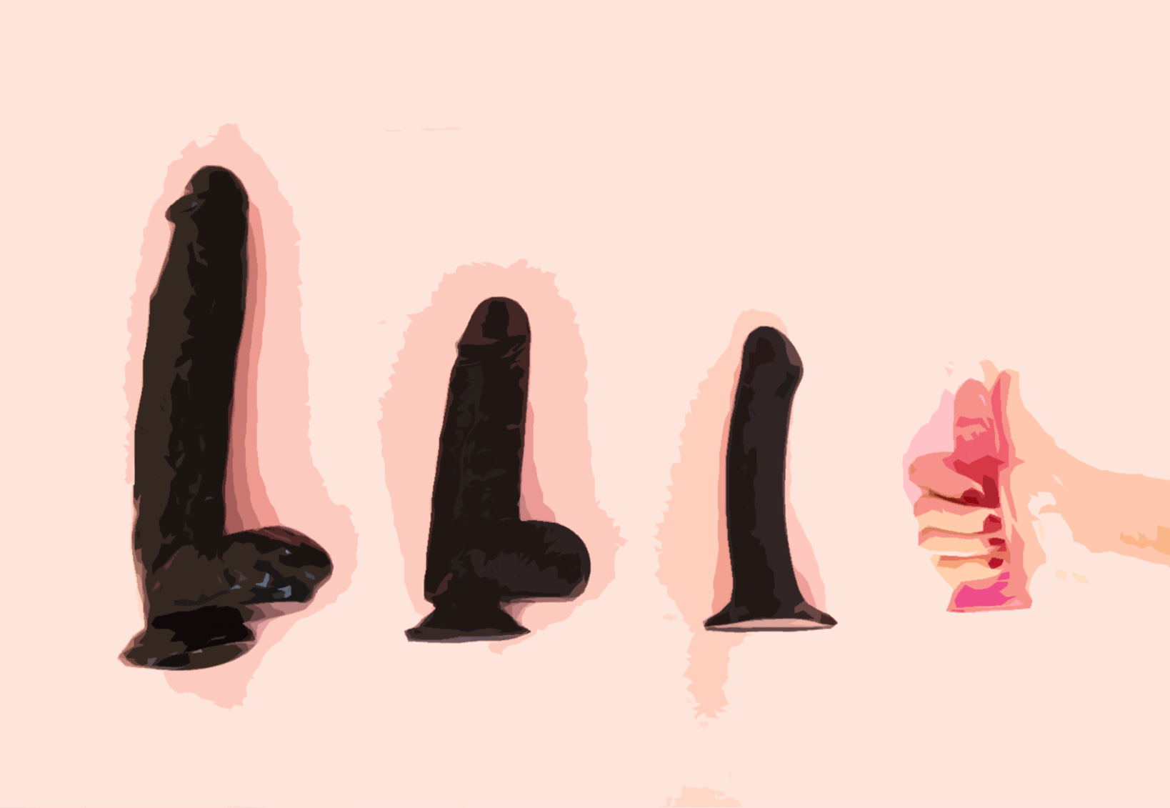 Dildo Size Comparison: Choosing Length & Girth