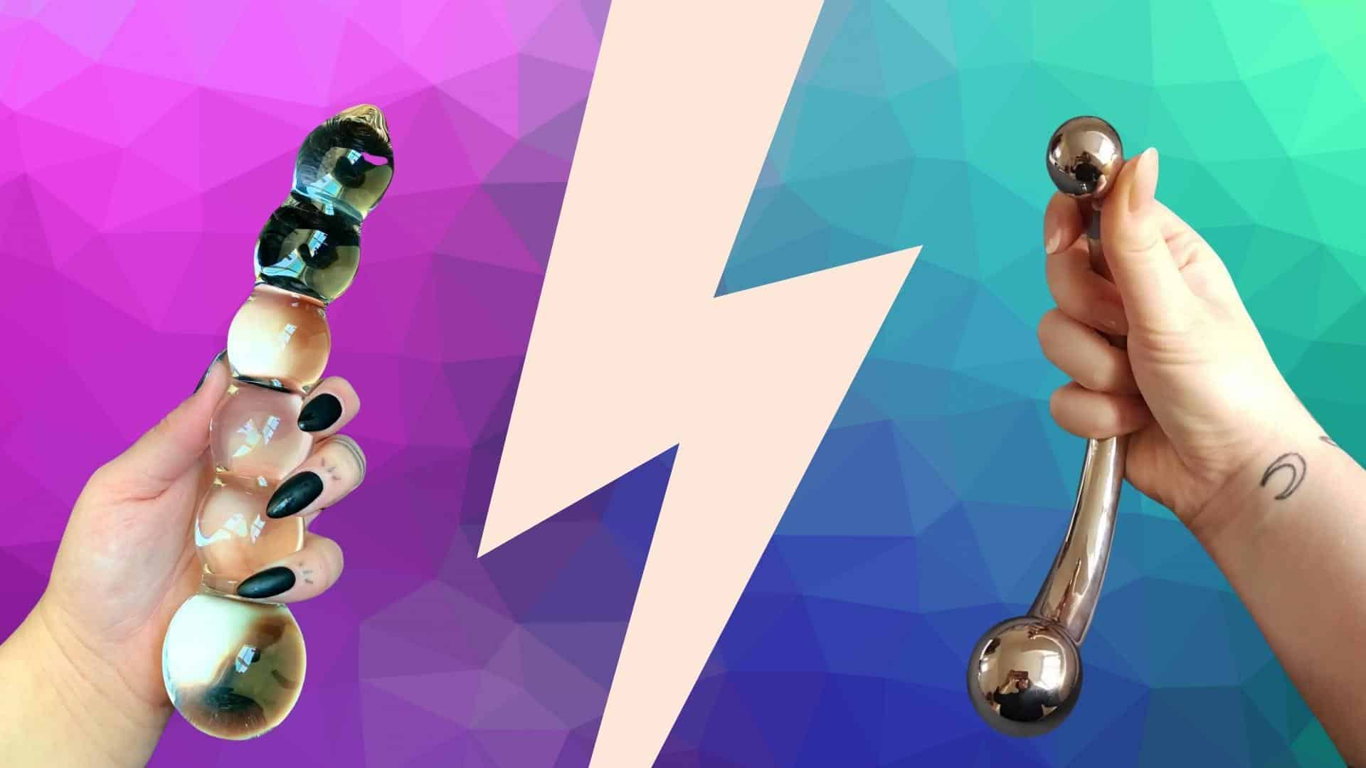 Glass Vs Metal: Dildos, Butt Plugs And More